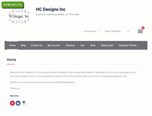 Tablet Screenshot of hcdesignsinc.com